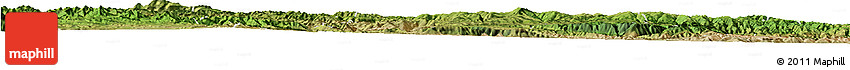 Satellite Horizon Map of Min Xian