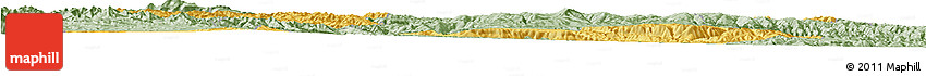 Savanna Style Horizon Map of Min Xian