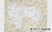 Classic Style Map of Min Xian