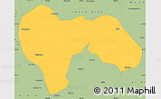 Savanna Style Simple Map of Min Xian