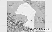 Gray 3D Map of Minle