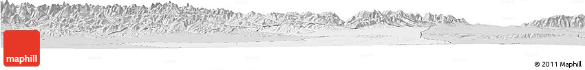Silver Style Horizon Map of Minle
