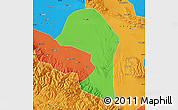 Political Map of Minle