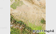 Satellite Map of Minle