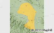 Savanna Style Map of Minle