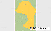 Savanna Style Simple Map of Minle