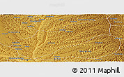 Physical Panoramic Map of Ning Xian