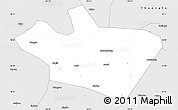 Silver Style Simple Map of Qin An
