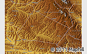 Physical Map of Qingshui