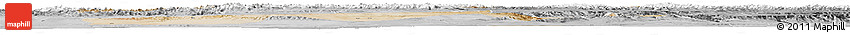 Satellite Horizon Map of Subei, desaturated