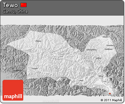 Gray 3D Map of Tewo