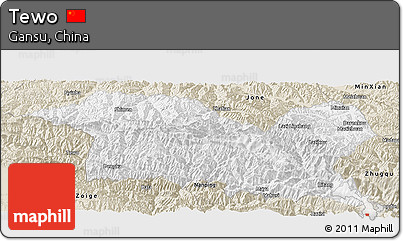 Classic Style Panoramic Map of Tewo