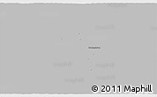 Gray 3D Map of Tianshui Shi, single color outside