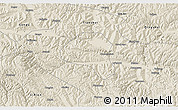 Shaded Relief 3D Map of Tianshui Shi