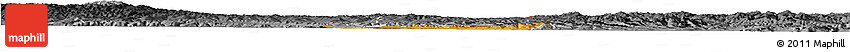 Physical Horizon Map of Tianshui Shi, desaturated Physical Horizon Map of Tianshui Shi, desaturated