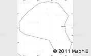 Blank Simple Map of Tianshui Shi