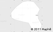 Silver Style Simple Map of Tianshui Shi