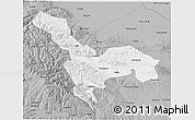 Gray 3D Map of Tianzhu