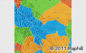 Political Map of Tianzhu