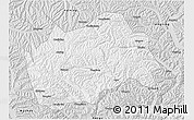 Silver Style 3D Map of Tongwei