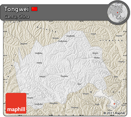 Classic Style Map of Tongwei