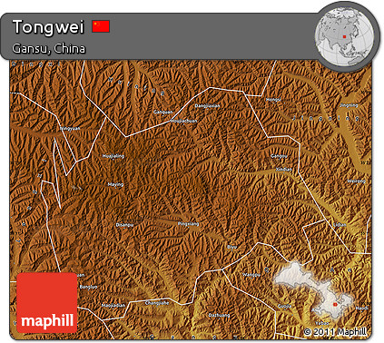 Physical Map of Tongwei