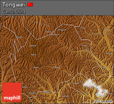 Physical Map of Tongwei