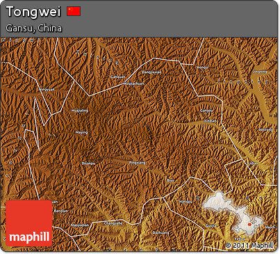 Physical Map of Tongwei