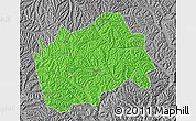 Political Map of Tongwei, desaturated