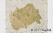 Satellite Map of Tongwei, lighten