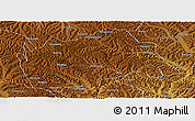 Physical Panoramic Map of Tongwei