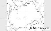 Blank Simple Map of Tongwei