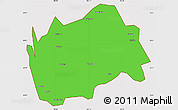 Political Simple Map of Tongwei, cropped outside