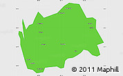 Political Simple Map of Tongwei, single color outside