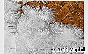Physical 3D Map of Xiahe