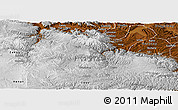 Physical Panoramic Map of Xiahe