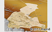 Satellite 3D Map of Yongchang, physical outside