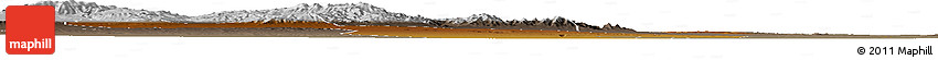 Physical Horizon Map of Yongchang, semi-desaturated