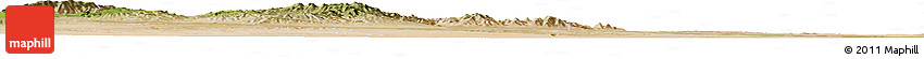 Satellite Horizon Map of Yongchang