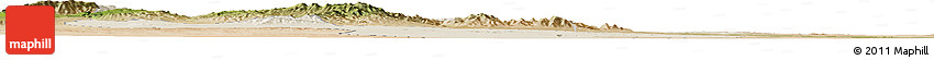 Shaded Relief Horizon Map of Yongchang, satellite outside Shaded Relief Horizon Map of Yongchang, satellite outside