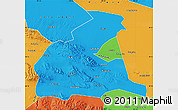 Political Map of Yongchang