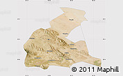 Satellite Map of Yongchang, cropped outside