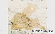 Satellite Map of Yongchang, lighten