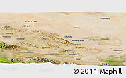 Satellite Panoramic Map of Yongchang