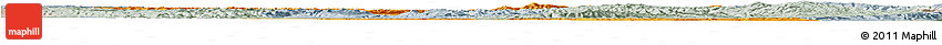 Political Horizon Map of Yongjina, lighten, semi-desaturated