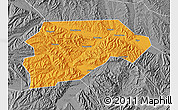 Political Map of Yongjina, desaturated