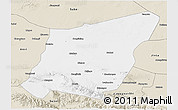 Classic Style 3D Map of Yumen Shi