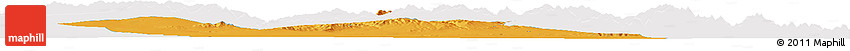 Political Horizon Map of Yumen Shi, single color outside Political Horizon Map of Yumen Shi, single color outside