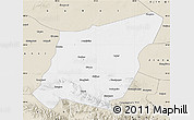 Classic Style Map of Yumen Shi