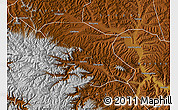Physical Map of Zhang Xian